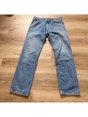 Levi's 505 Straight Leg Jeans Men's 34 X 34
